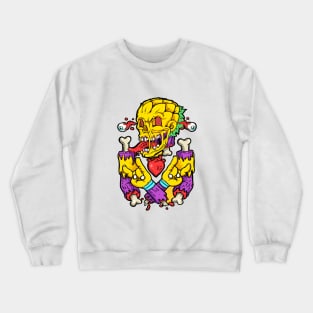 Pineaple Head Crewneck Sweatshirt